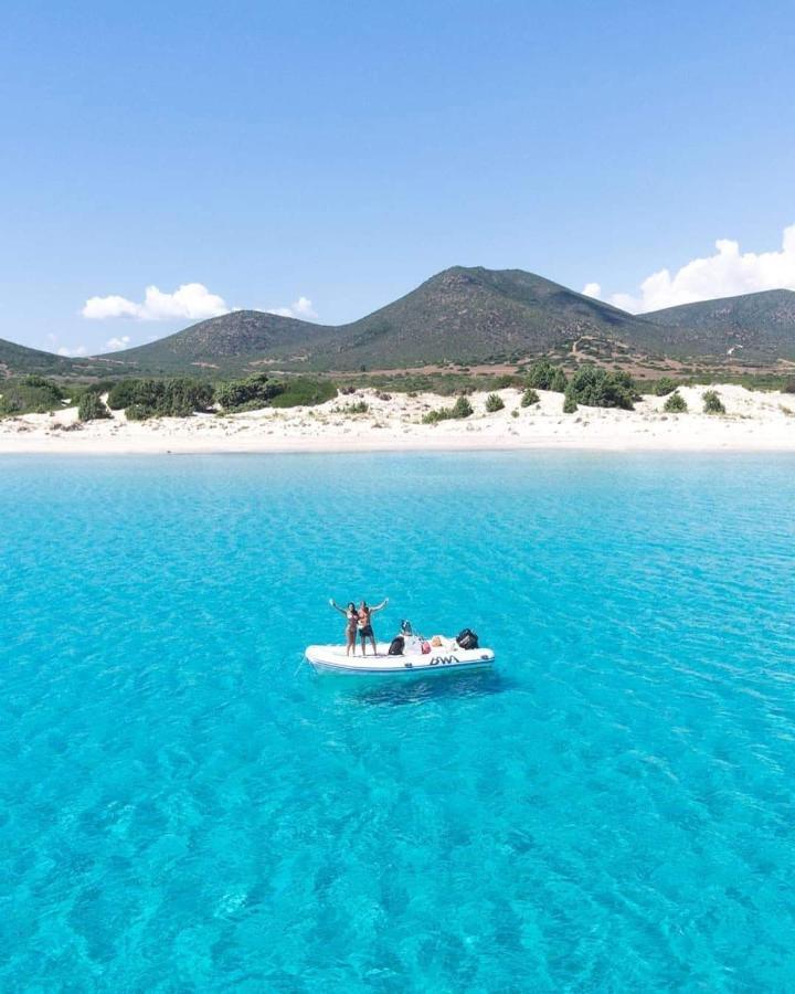 La Porta Blu Villa Teulada Exteriör bild